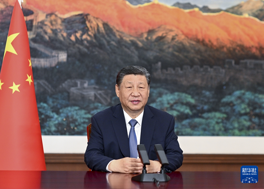 習近平向聯合國貿易和發展會議成立60周年慶?；顒娱_幕式發表視頻致辭