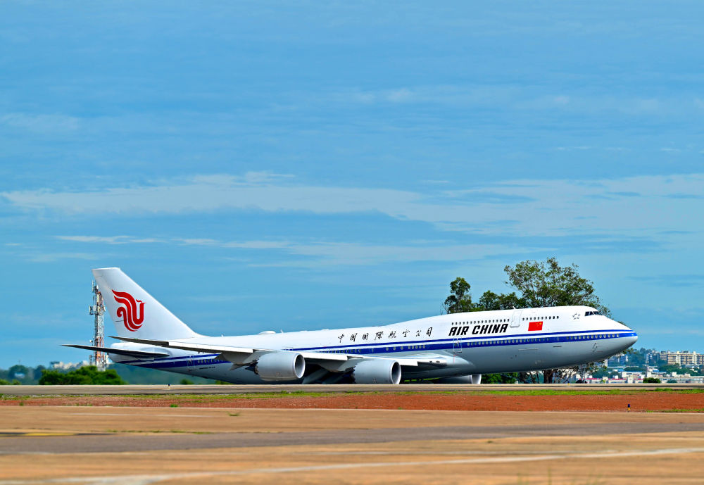 高清大圖|習近平主席乘專機離開巴西利亞