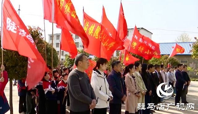 正陽縣陡溝鎮開展清明祭掃活動
