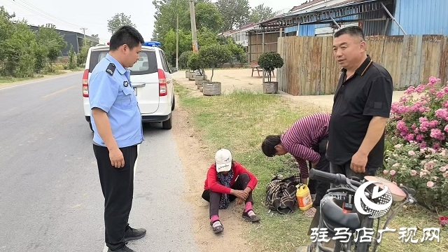 新蔡縣佛閣寺鎮：警民攜手助走失婆媳與家人團聚
